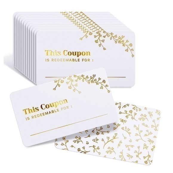 Other - 50 Closet Loyalty Cards! Perfect for CREATING BUYER LOYALTY! PRICE FIRM